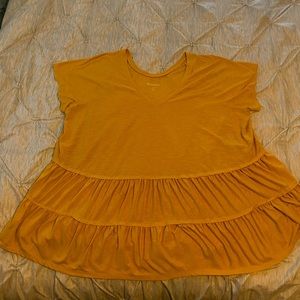 Mustard yellow tunic